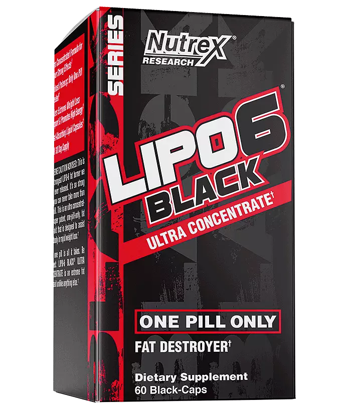 Lipo 6 Black Ultra Concentrate 60 caps NutreX Research